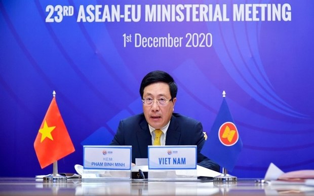 Le Vietnam promeut la cooperation ASEAN - UE hinh anh 1
