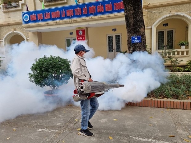 Hanoi recommande aux gens de rester vigilants face a la dengue hinh anh 1