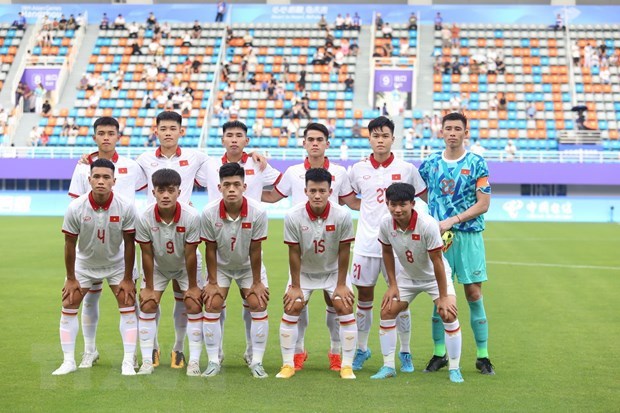 ASIAD 2023 : l'equipe olympique de football du Vietnam fait un bon debut hinh anh 1