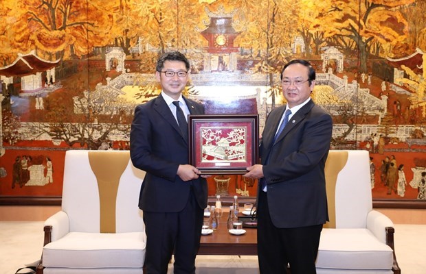 Hanoi renforce sa cooperation avec la prefecture japonaise de Fukuoka hinh anh 1