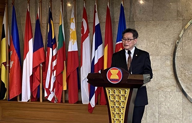 Le Secretaire general de l'ASEAN place de grands espoirs pour les resultats du 37e Sommet hinh anh 1