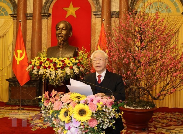 Nguyen Phu Trong appelle a construire un pays plus prospere et heureux hinh anh 1