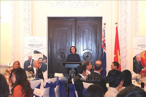 Celebration des 48 ans des relations diplomatiques Vietnam-Australie a Ho Chi Minh-Ville hinh anh 1