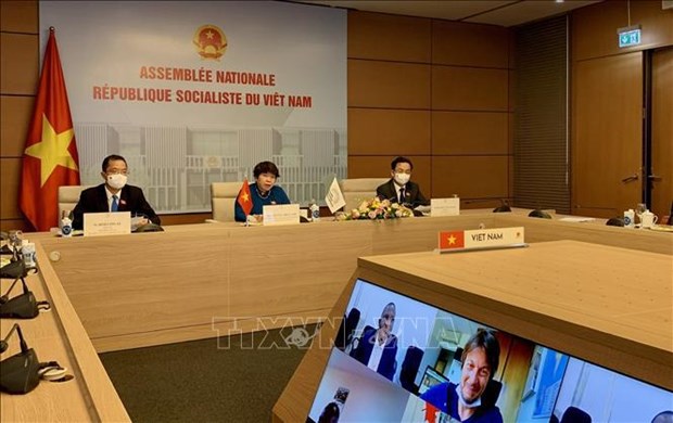 Le Vietnam participe a la reunion de la Commission des affaires parlementaires de l'APF hinh anh 1