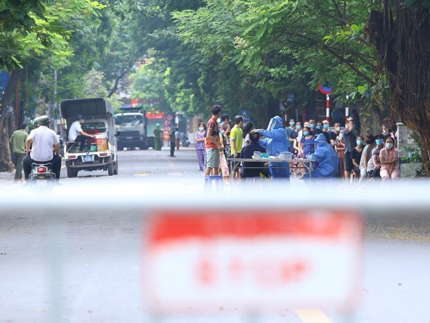 COVID-19: Hanoi n'enregistre aucun cas de transmission communautaire mercredi matin hinh anh 1