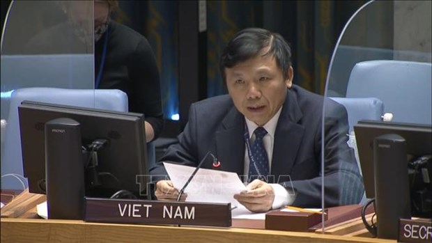 Le Vietnam appelle a un reglement pacifique des differends internationaux hinh anh 2