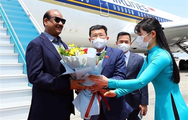 Le president de la Chambre du Peuple d’Inde est arrive a Hanoi hinh anh 1