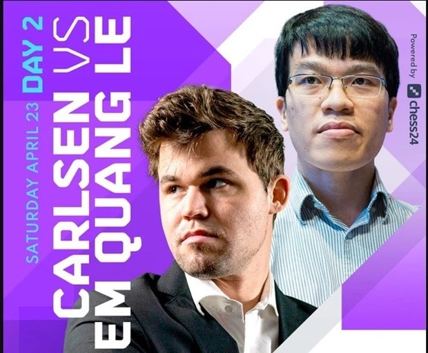 Echecs : Le Quang Liem bat le meilleur joueur d'echecs au monde Magnus Carlsen hinh anh 1