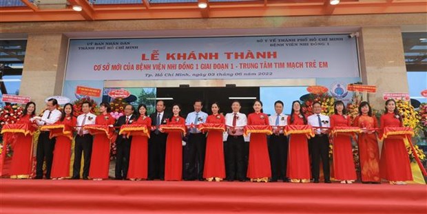 Ho Chi Minh-Ville inaugure un grand centre cardiovasculaire pour enfants hinh anh 2