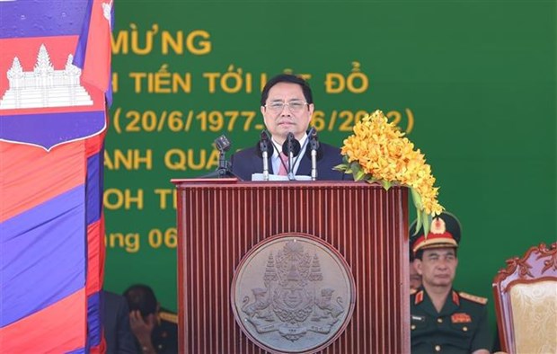Vietnam-Cambodge approfondissent la solidarite et l'amitie precieuses entre les deux peuples hinh anh 1