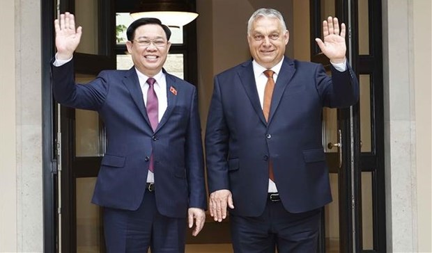 Entrevue entre le president de l'AN vietnamienne et le Premier ministre hongrois hinh anh 1