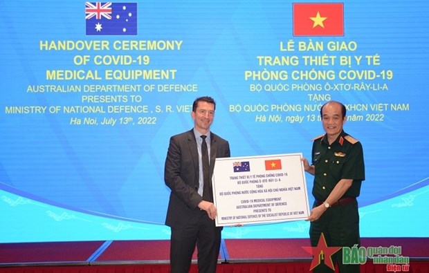 Le ministere australien de la Defense offre du materiel medical au Vietnam hinh anh 1
