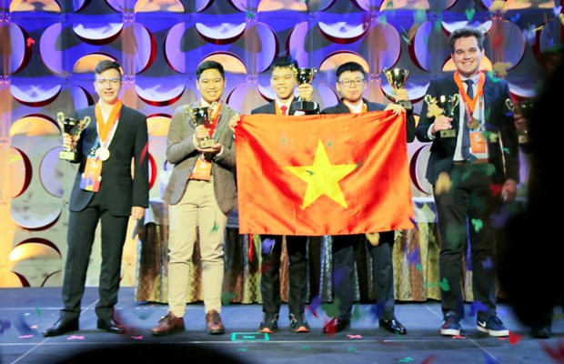Le Vietnam remporte 4 medailles au Championnat du monde d'informatique bureautique hinh anh 1