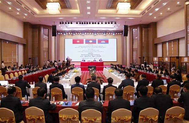 Conference des tribunaux des provinces frontalieres Laos-Vietnam-Cambodge hinh anh 1
