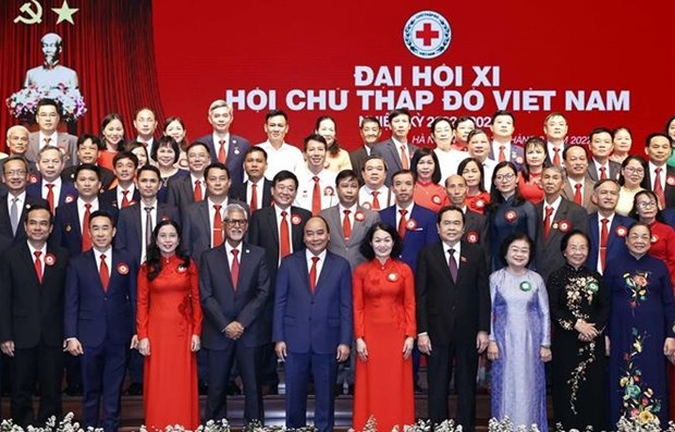 Ouverture du 11e Congres national de la Croix-Rouge du Vietnam hinh anh 1