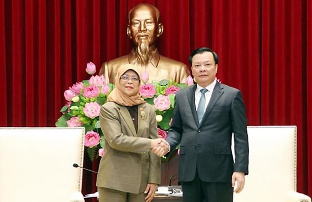 Hanoi veut promouvoir ses liens avec les partenaires singapouriens hinh anh 1