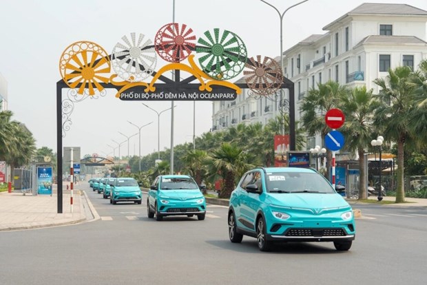 Bientot la commercialisation de taxi electriques de Vingroup hinh anh 1