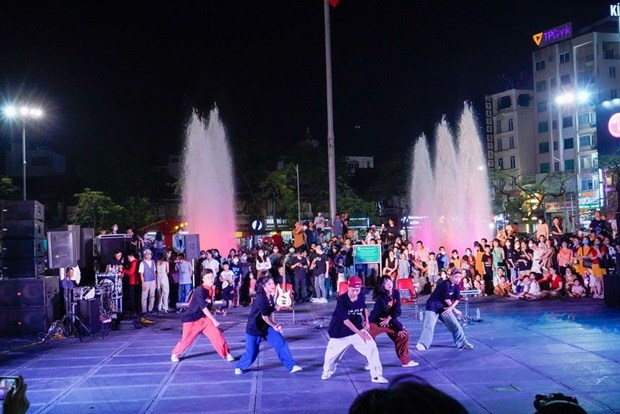 Hai Phong organise un festival de musique de rue hinh anh 1