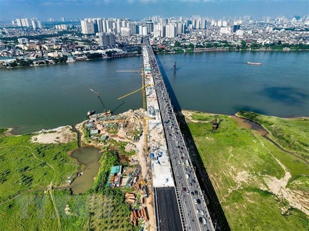 Hanoi: la 2e phase du pont Vinh Tuy sera ouverte a la circulation avant le 2 septembre hinh anh 1