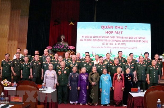 Ho Chi Minh-Ville celebre l’anniversaire de la victoire de la defense de la frontiere Sud-Ouest hinh anh 1