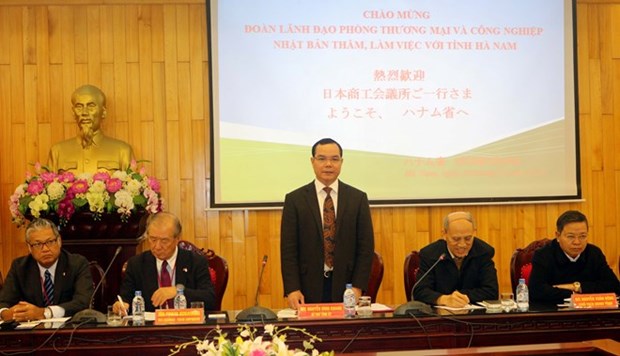 Ha Nam accueille une delegation d’entreprises japonaises hinh anh 1