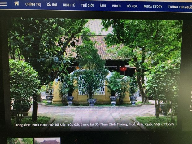 Preserver et developper les valeurs des maisons-jardins a Hue hinh anh 1