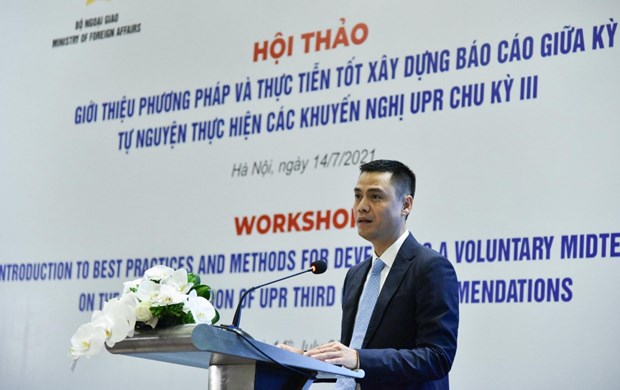 Le Vietnam participe pleinement au processus du mecanisme de l'examen periodique universel hinh anh 1