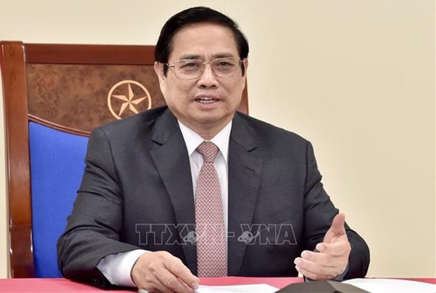 Le PM Pham Minh Chinh aura une conversation telephonique avec son homologue autrichien hinh anh 1