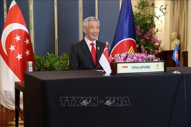 Singapour salue l'engagement des Etats-Unis envers AUKUS de soutenir le role central de l'ASEAN hinh anh 1