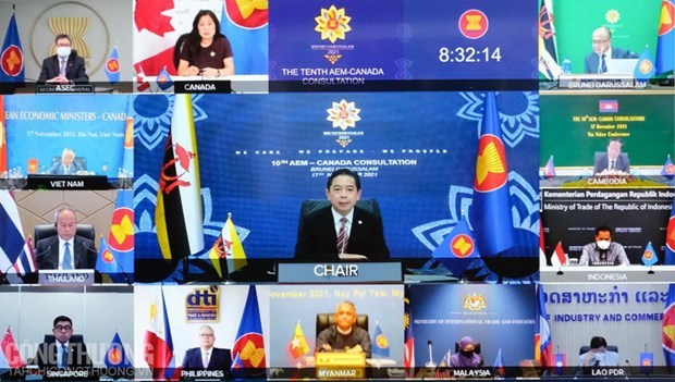Debut des negociations de l'accord de libre-echange ASEAN-Canada hinh anh 1