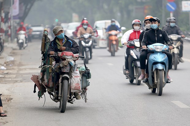 Hanoi pourrait interdire les motos pour entrer dans le centre-ville en 2025 hinh anh 1