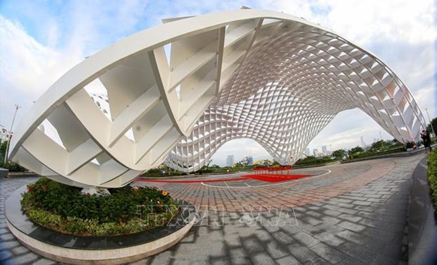 Da Nang inaugure le jardin des statues agrandi de l'APEC hinh anh 3