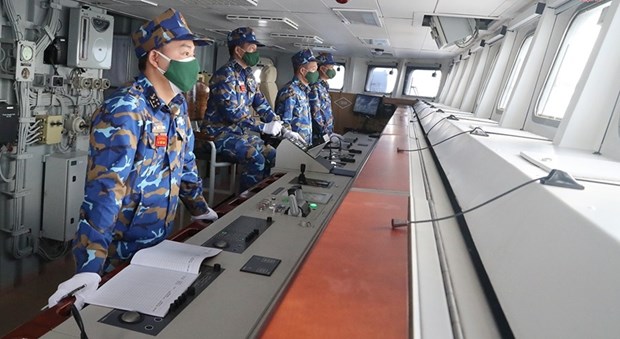 La fregate vietnamienne debute l'exercice naval multilateral MILAN 2022 hinh anh 1
