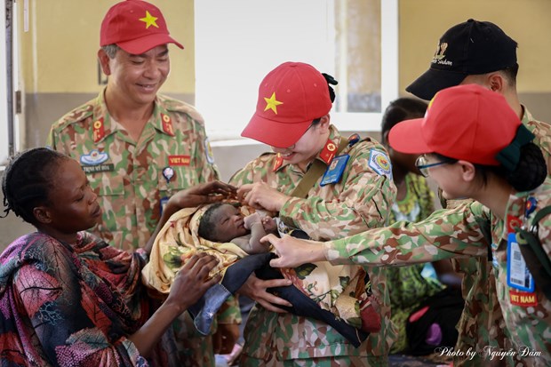 Les femmes soldats vietnamiennes en Afrique hinh anh 1