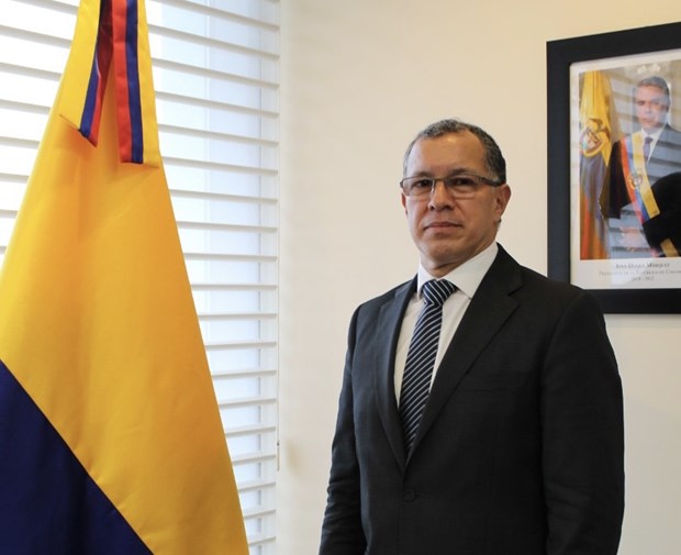 L'ambassadeur colombien apprecie les efforts du Vietnam en matiere d'egalite des sexes hinh anh 1