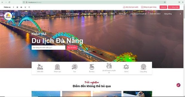 Une foire virtuelle pour promouvoir les destinations touristiques de Da Nang et du Centre hinh anh 2
