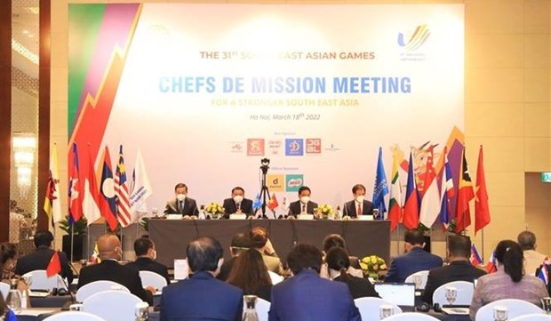 Deuxieme reunion des chefs des delegations aux SEA Games 31 hinh anh 1