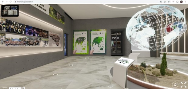 Exposition de realite virtuelle en reponse a l’Heure de la Terre 2022 hinh anh 1