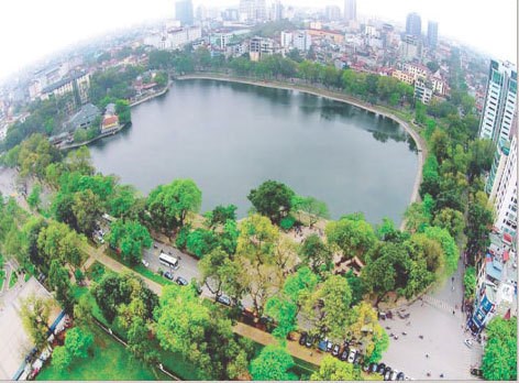Proposition de creer un espace pietonnier autour du lac Thuyen Quang a Hanoi hinh anh 1