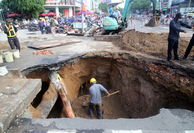 JICA assiste Ho Chi Minh-Ville dans la resilience aux affaissements de terrain hinh anh 1