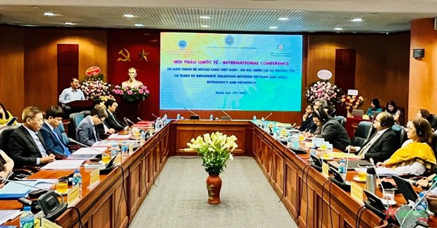 Conference sur le partenariat strategique integral Vietnam-Inde hinh anh 1