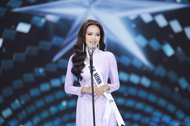 Nguyen Thi Ngoc Chau couronnee Miss Univers Vietnam 2022 hinh anh 4