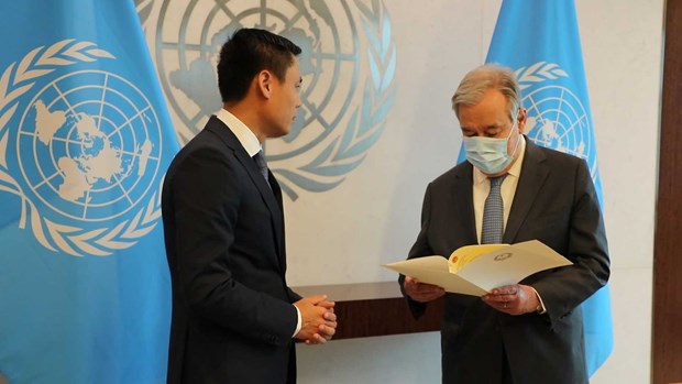 Hanoi demande au secretaire general de l'ONU de soutenir la mise en œuvre de l'action climatique hinh anh 1