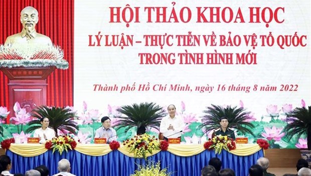 Seminaire sur la defense de la Patrie dans le nouveau contexte a Ho Chi Minh-Ville hinh anh 2