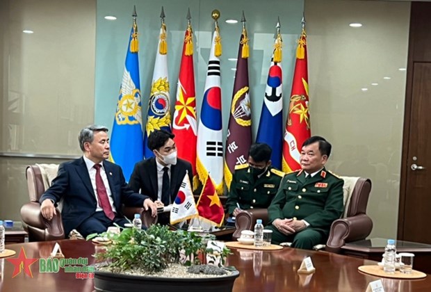 Vietnam et Republique de Coree renforcent leur cooperation dans la defense hinh anh 1