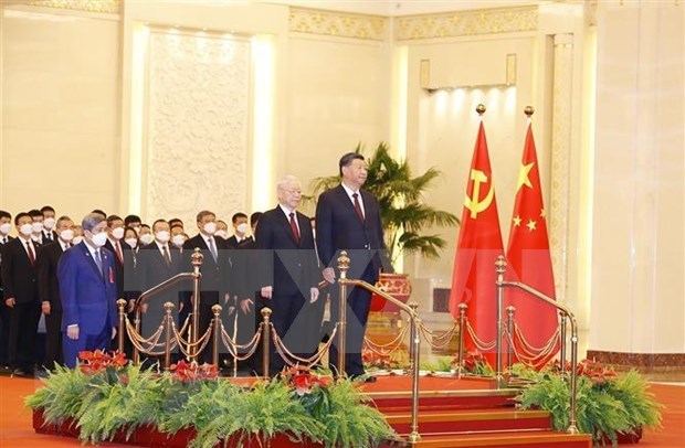 La visite du leader du Parti en Chine marque un nouveau jalon dans les relations Vietnam-Chine hinh anh 1