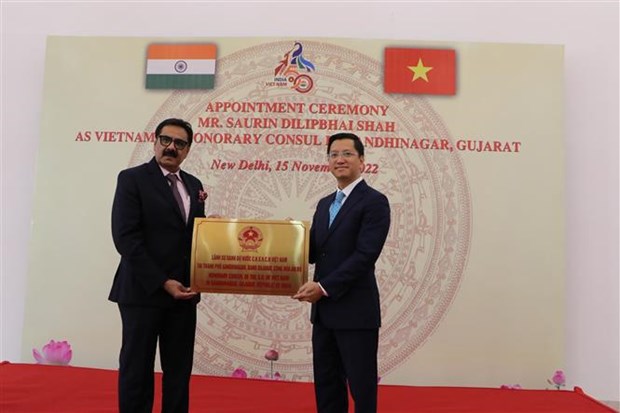Le Vietnam nomme le consul honoraire de l'Etat du Gujarat (Inde) hinh anh 1