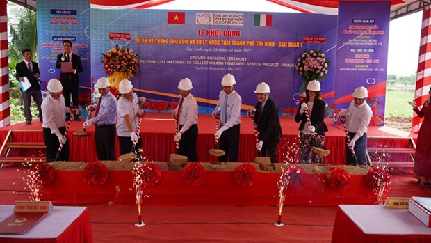 Tay Ninh: mise en chantier d’un projet d'epuration des eaux usees de 13 millions d'euros hinh anh 1