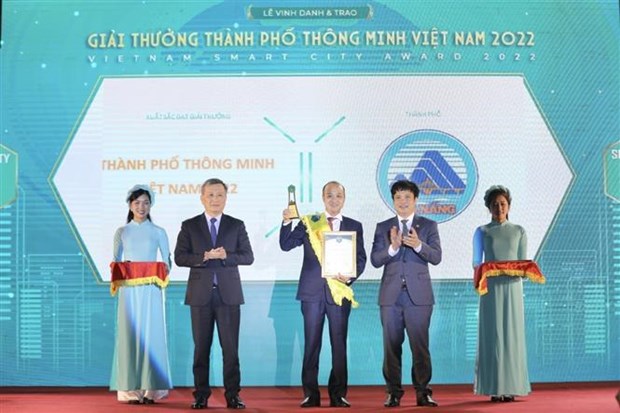 Da Nang remporte pour la troisieme fois consecutive le prix de «Ville intelligente du Vietnam » hinh anh 1