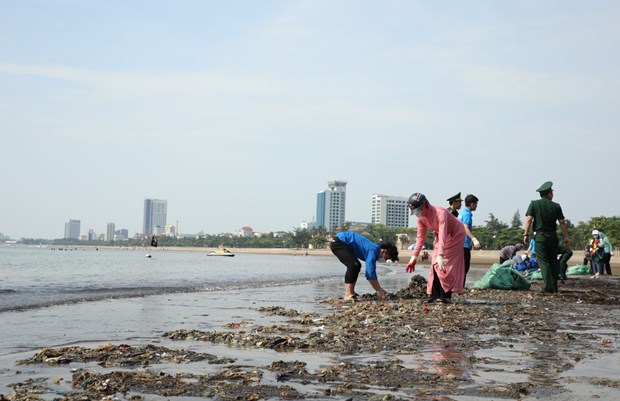 Le ministere des Ressources naturelles et de l'Environnement appelle a lutter contre la pollution plastique hinh anh 2